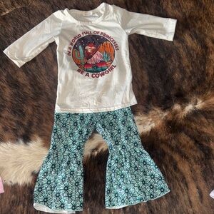 18 month girl Western cowgirl Clothing Bundle! Carhartt, cowgirl hardware